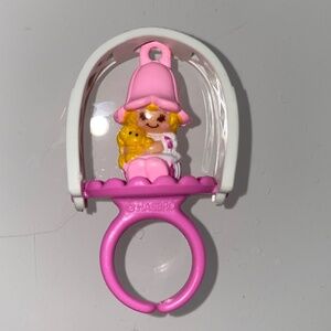 Vintage 1983 Charmkins: Lil Tulip Vintage Charmkins Ring with Charm